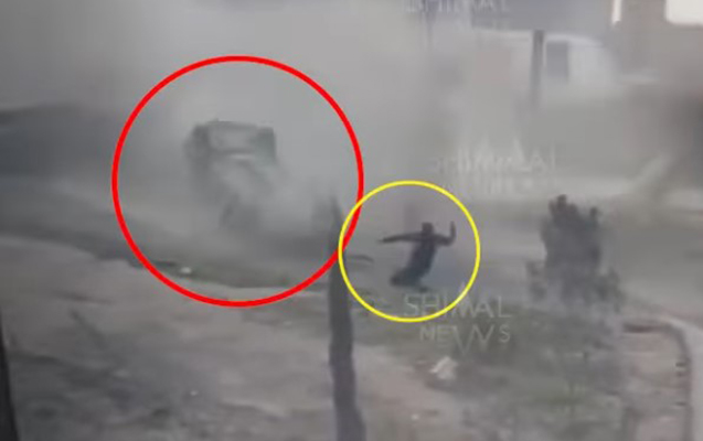 Bu cür ağır qəzadan sağ çıxdılar... - VİDEO
